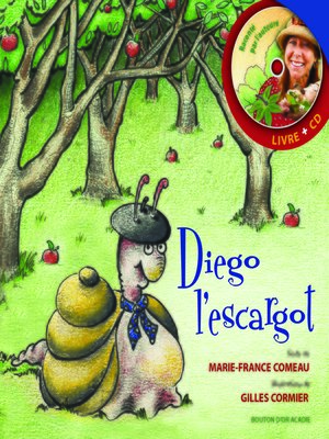 cover image of Diego l'escargot-réédition